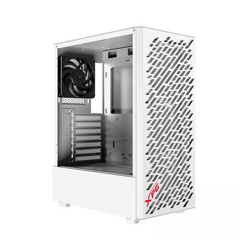 Gabinete Adata XPG Valor AIR  ATX S/FUENTE Cristal VALORAIRMT-WHCWW- Blanco.
