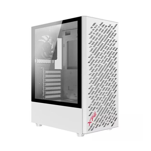 Gabinete Adata XPG Valor AIR  ATX S/FUENTE Cristal VALORAIRMT-WHCWW- Blanco.