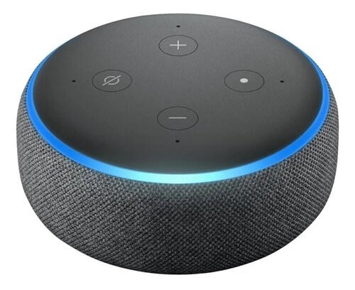 Echo Dot 3rd Gen con asistente virtual Alexa Petukita Box Negro