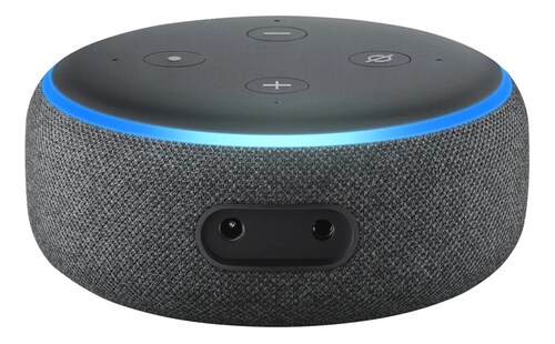 Echo Dot 3rd Gen con asistente virtual Alexa Petukita Box Negro