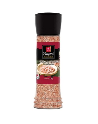 Pragna sal del himalaya en grano con molino 370 gr