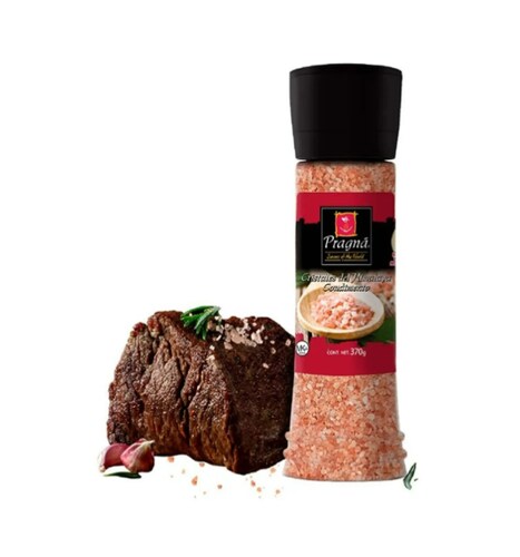 Pragna sal del himalaya en grano con molino 370 gr