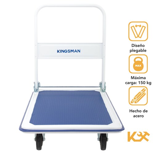 Carro Plataforma Transportador Plegable De Acero 150 Kg Obi 