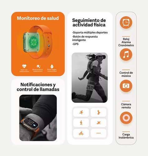 SmartWatch X8 ULTRA MAX Reloj inteligente Series 8 w&O ShopinistaMeta