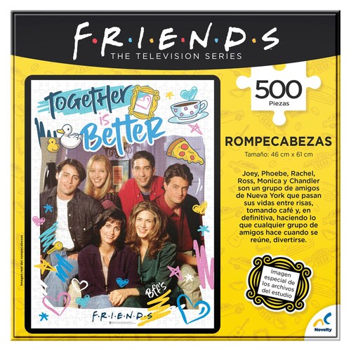 Rompecabezas Friends 500 Piezas Coleccionable 