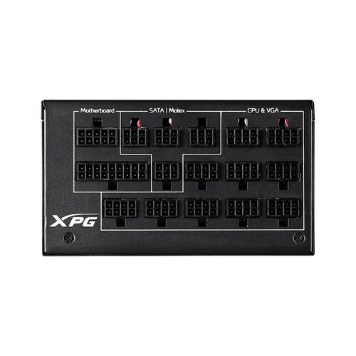 Fuente Adata XPG Cybercore 1300W Platinum Full Mod CYBERCORE1300P-BKCUS  - Negro.
