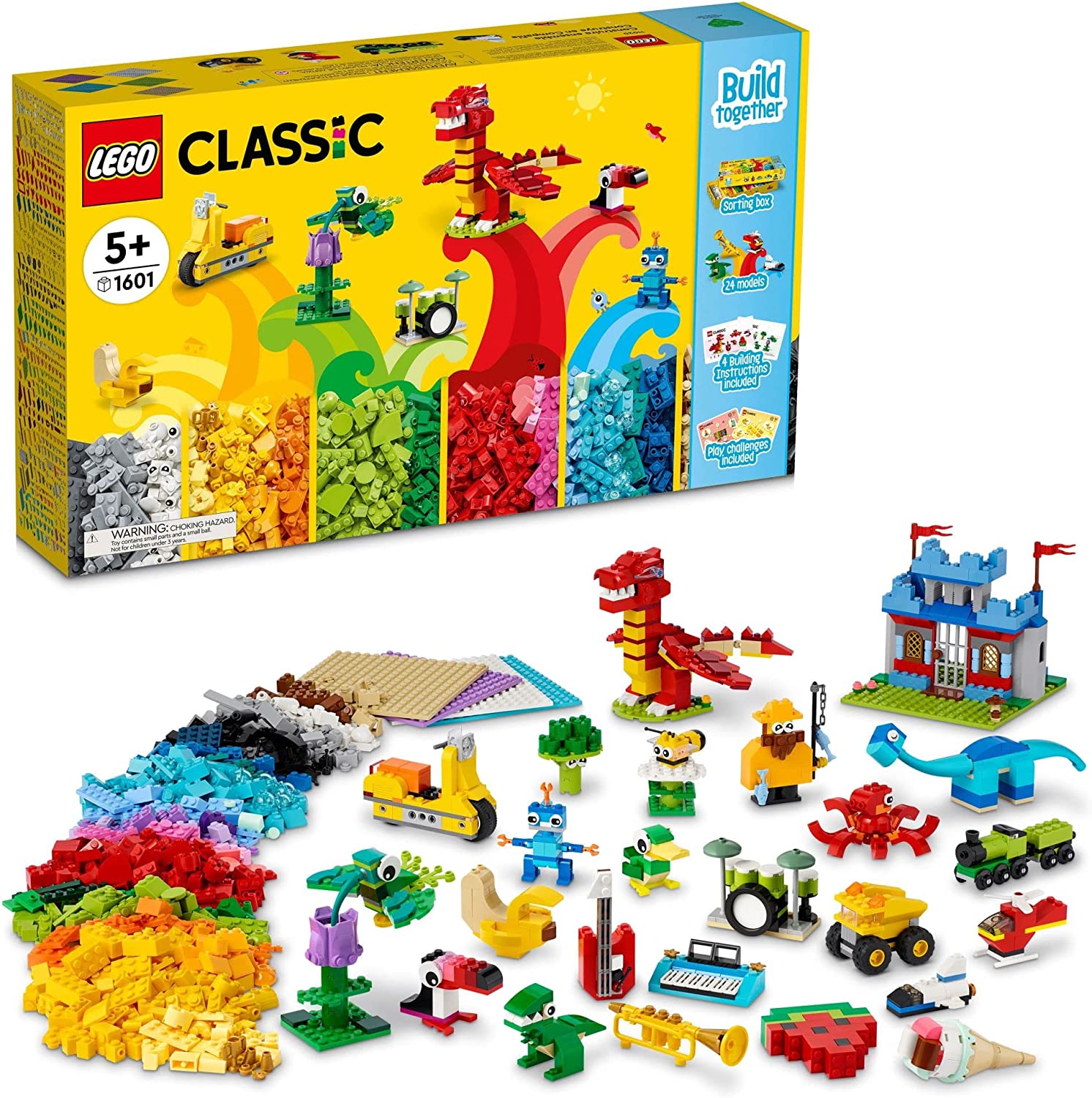 Lego Classic Piezas Lego Blancas Lego Classic 11020 Construye En