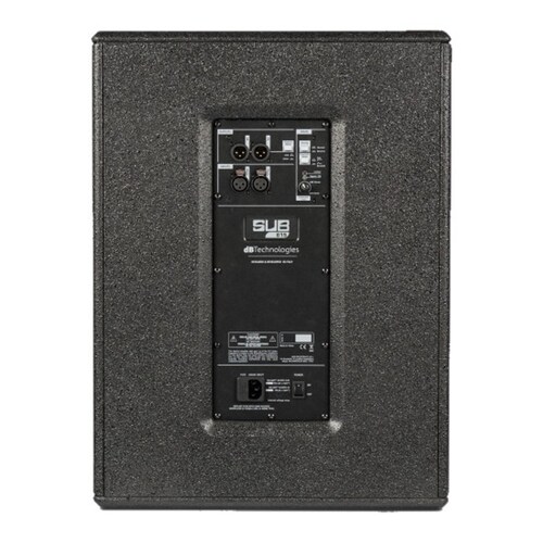 Subwoofer Activo dB TECHNOLOGIES SUB615 15"/600W RMS/Clase D/131dB