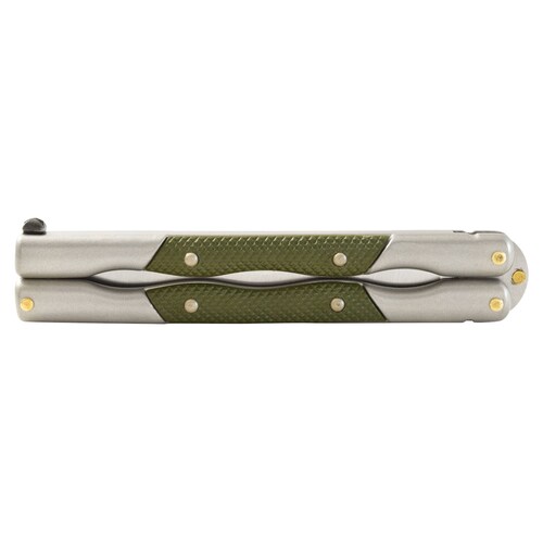 Navaja Ninhja Mariposa Miguel Nieto, Mango Cromo Duro 324-c.