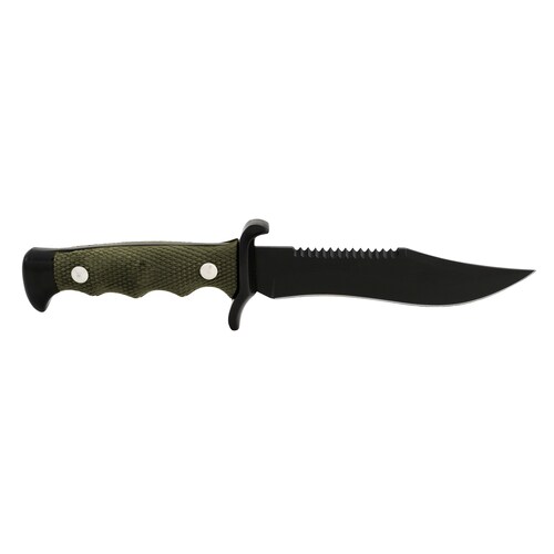 Cuchillo Miguel Nieto modelo Combate 3001 hoja lisa con sierra con Mango ABS y zamak