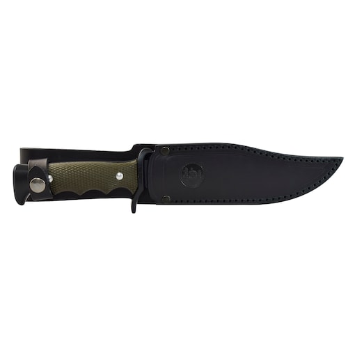 Cuchillo Miguel Nieto modelo Combate 3001 hoja lisa con sierra con Mango ABS y zamak