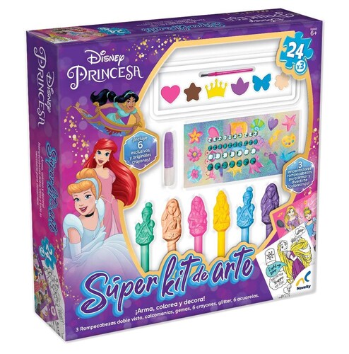 Súper Kit de Arte Princesas de Disney 