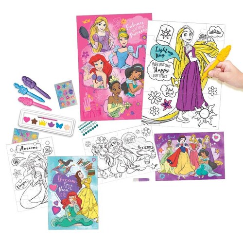 Súper Kit de Arte Princesas de Disney 