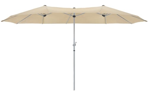 Sombrilla Doble Patio Jardin 4.5 X 2.7 M Semi Impermeable