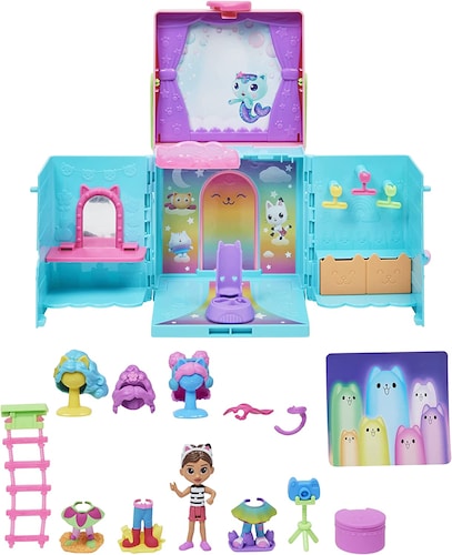Gabbys Dollhouse Closet Portatil Arcoiris Dress Up Gabby.