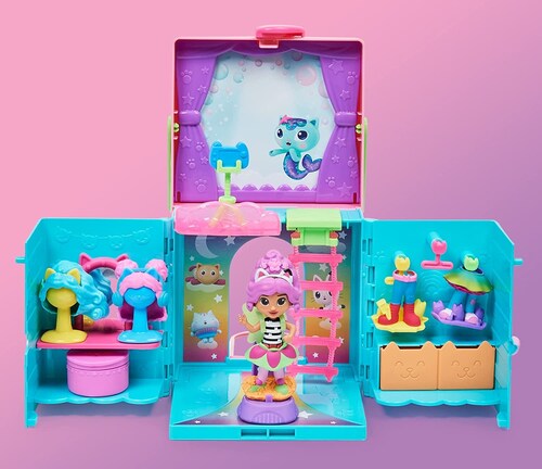 Gabbys Dollhouse Closet Portatil Arcoiris Dress Up Gabby.