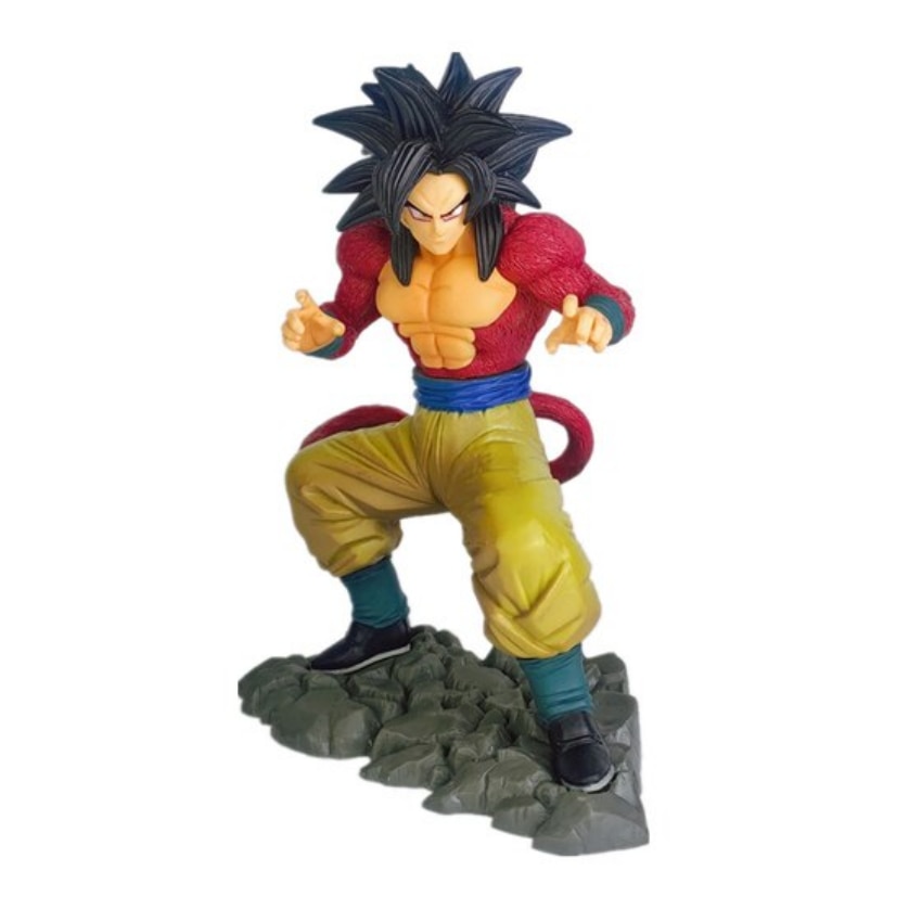 Juguete Muneco Figura Goku SSJ4 Dragon Ball GT Con Caja