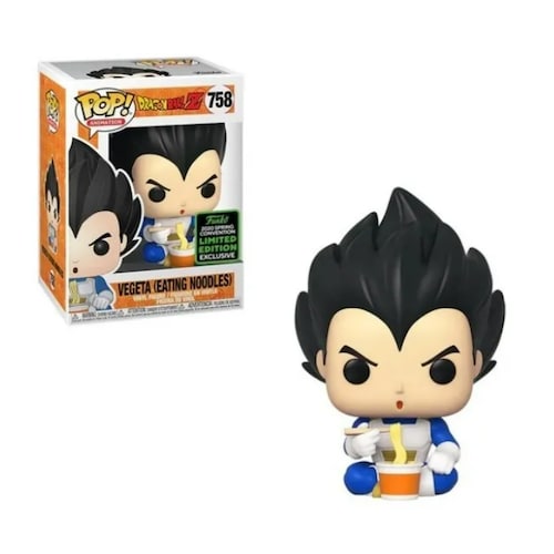 Llavero Funko Pocket Pop Vegeta Comiendo Ramen Dragon Ball Z Figura