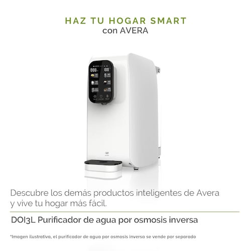 Purificador De Aire Wifi Filtro Hepa Humificador 0.6l  Avera PHEPA04