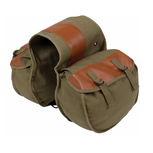 Alforjas De Viaje Universal Para Motocicleta O Scooter Marron