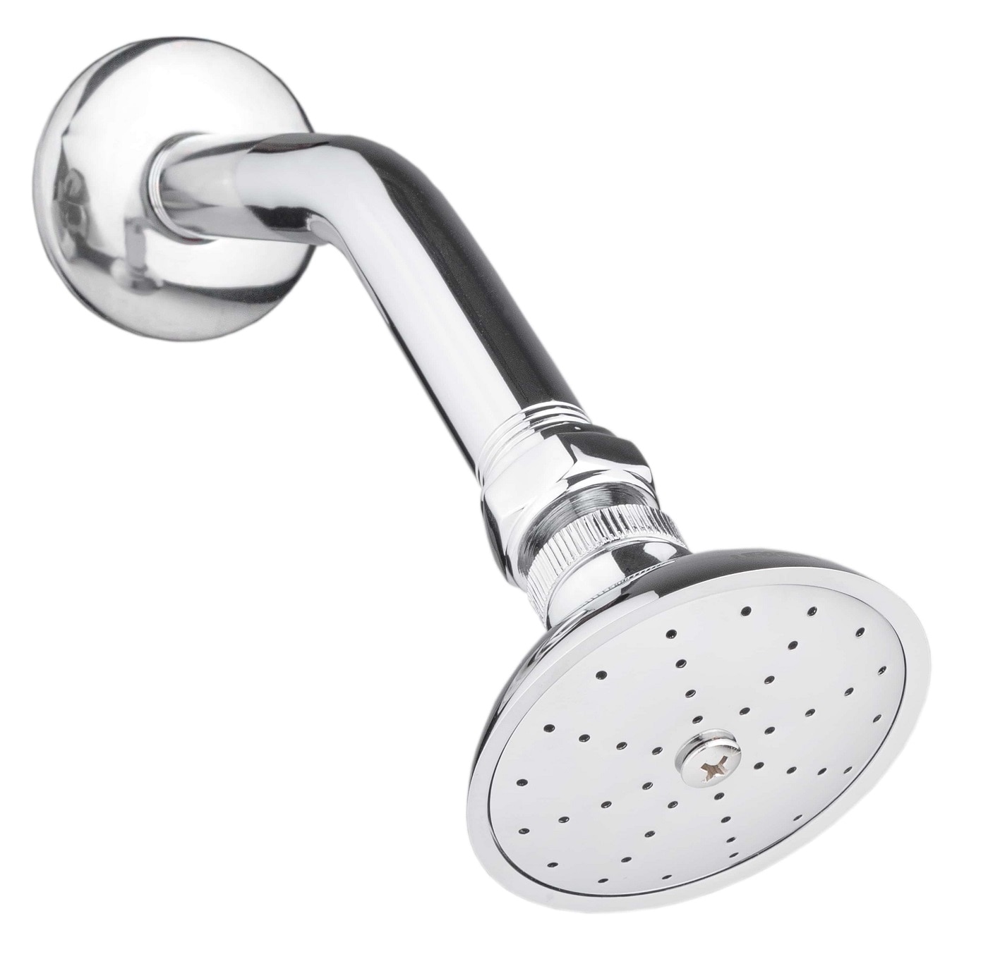 Regadera C On Bzo De Laton Y Chap Acero Inox
