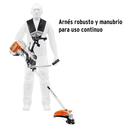 Desbrozadora Mosquito Con Cuchilla Y Carrete Uso Residencial, a gasolina 63 cc
