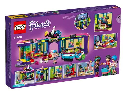 Lego Friends 41708 Salón Recreativo Roller Disco