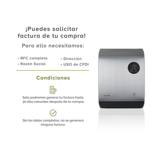 Calentador Calefactor Electrico De Pared Wifi Avera CAL02P