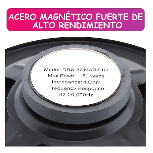 Set De Bocinas Para Carros Audio 6.5 150w Para Coches
