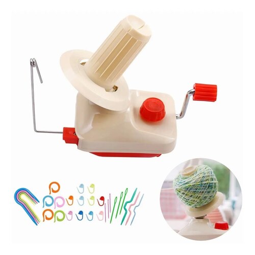 Devanadora De Estambre Manual Bobinadora De Bolas Hilo