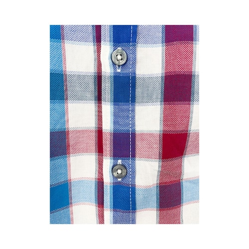 Camisa Manga Larga Cuadros Hombre Bazzotto