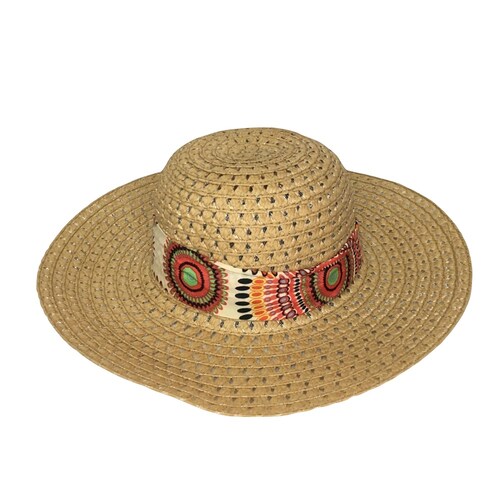 Sombrero De Paja Playero Para Dama