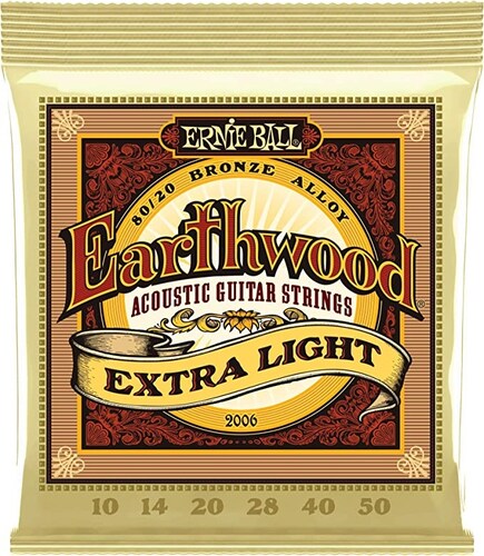 Cuerdas Ernie Ball 2006 Earthwood P/Guitarra Acústica 