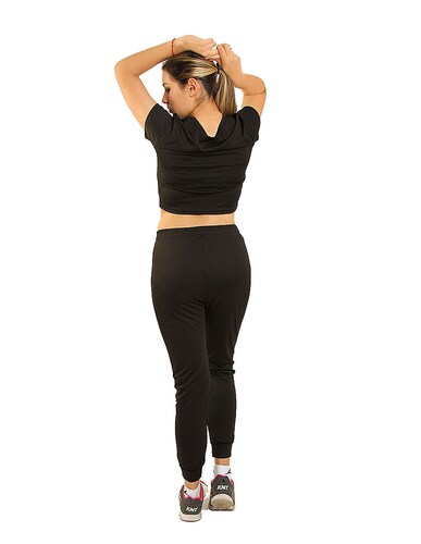 Conjunto deportivo pants y playera I Love Your Style para mujer .