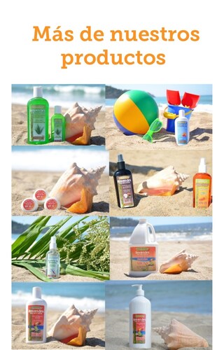 5 Piezas, Bloqueador Solar SPF 50 250 ml Biodegradable, Organico y Natural.