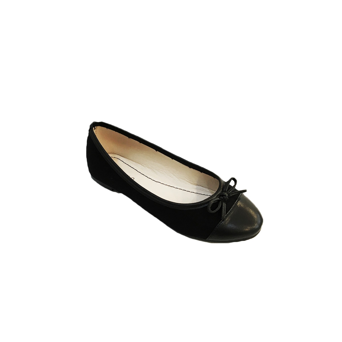 Flats Zapatos de piso Mujer Valdano Negro Casual