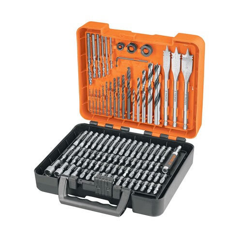 Juego de 100 Brocas y Puntas JBPUN-100 Truper