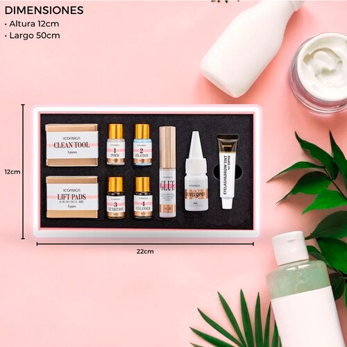 Kit Rizado Pestañas Lash Lifting + Pigmento Todo Incluido 