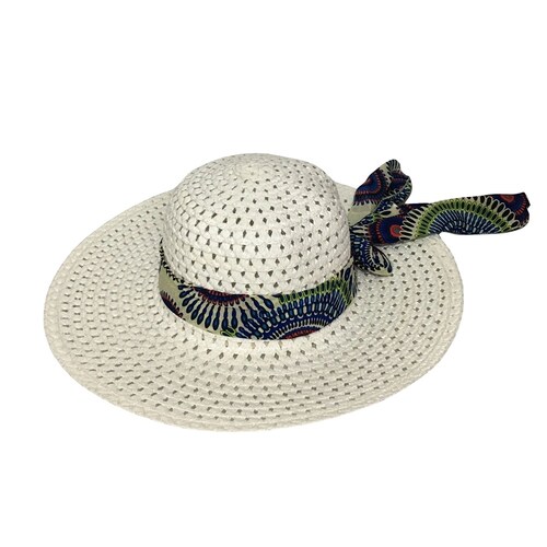 Sombrero De Paja Playero Para Dama