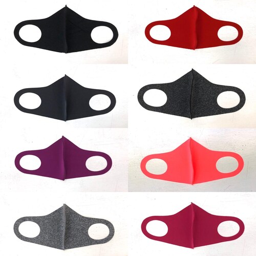 Cubrebocas De Tela Multicolor Lavable Adulto Paquete 200 Pzs