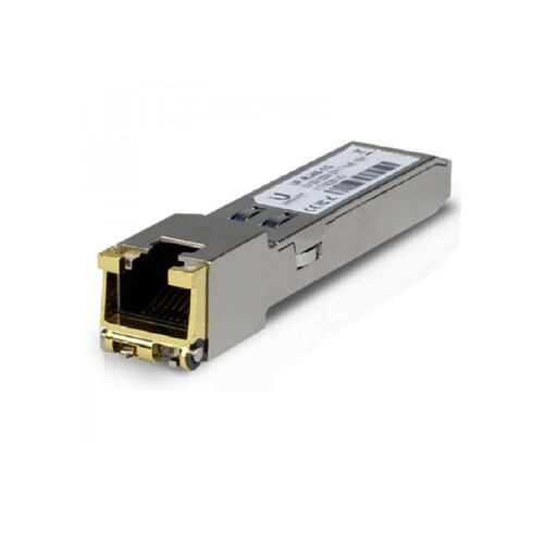 Transceptor Ubiquiti Ufiber UF-RJ45-1G - RJ-45 a SFP - Velocidad de 1 Gbps - Hasta 100m