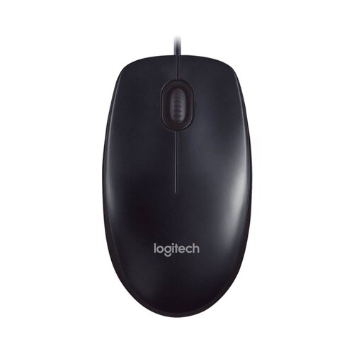 Mouse logitech M90, alámbrico, USB, 1000DPI 