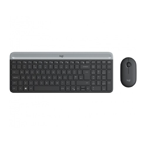 Kit de Teclado y Mouse Logitech MK470, RF Inalámbrico 