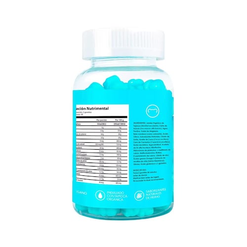 Vitamina Vegana Sugarbear Hair 60 Gomitas