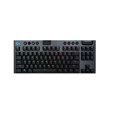 Teclado Gamer Logitech G915 TKL  Inalámbrico  Bluetooth  RGB  