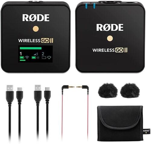 Microfono Inhalambrico Compacto Rode Wireless Go Ii Single