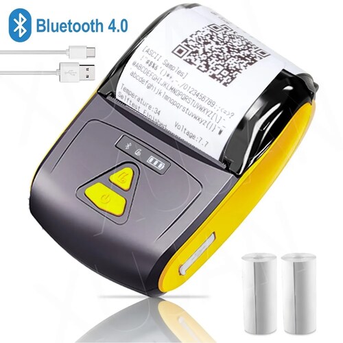 Impresora Portátil Bluetooth Térmica Inalámbrica Ticket 58mm