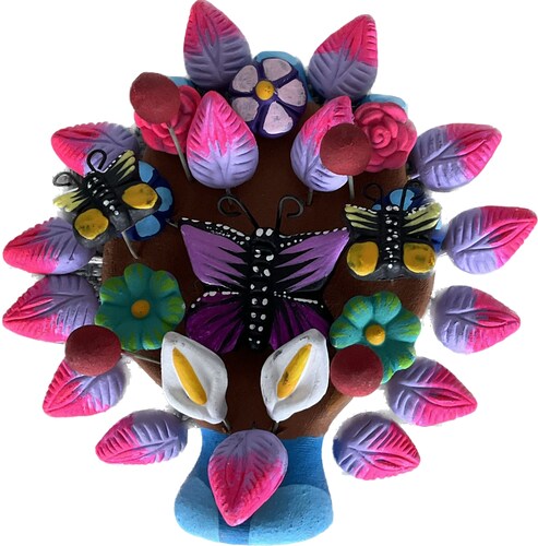 Original Árbol de la Vida, elaborado en Barro.