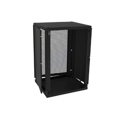 Gabinete de Pared Fijo, Puerta Perforada, Rack 19" de 16 UR