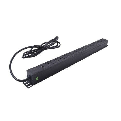 PDU barra multicontactos Vertical con 14 salidas 125V/15A, contactos tipo NEMA 